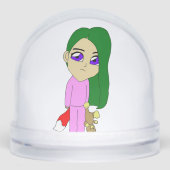 チビ（小さくかわいく書いた感じ）の女 (正面)