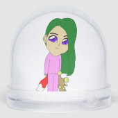 チビ（小さくかわいく書いた感じ）の女 (裏面)