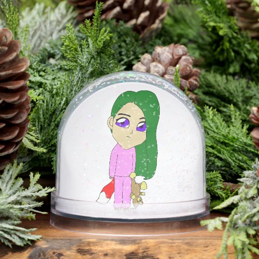 チビ（小さくかわいく書いた感じ）の女 (冬)