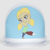 チビ（小さくかわいく書いた感じ）の女 (正面)