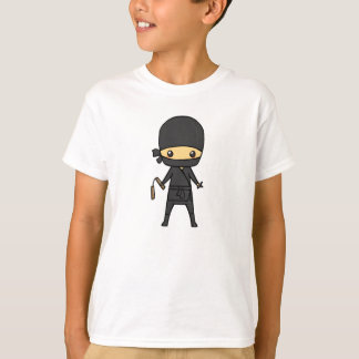 チビ（小さくかわいく書いた感じ）の忍者(子供) Tシャツ