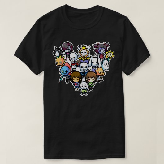 チビ(小さくかわいく書いた感じ)の詳細キャラクター Tシャツ (デザイン正面)