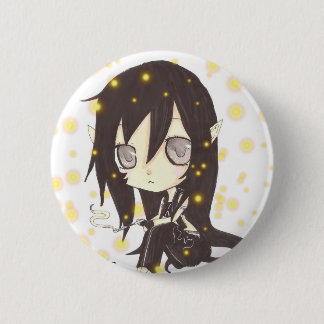 チビ（小さくかわいく書いた感じ）のnocturnia 缶バッジ