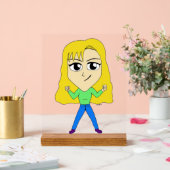 チビ（小さくかわいく書いた感じ） アクリルサイン (ウェディング)