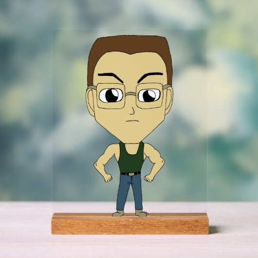 チビ（小さくかわいく書いた感じ） アクリルサイン (ニュートラル)