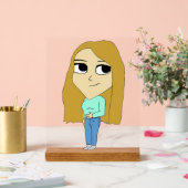 チビ（小さくかわいく書いた感じ） アクリルサイン (ウェディング)