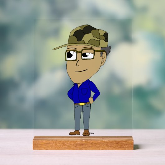 チビ（小さくかわいく書いた感じ） アクリルサイン (ニュートラル)