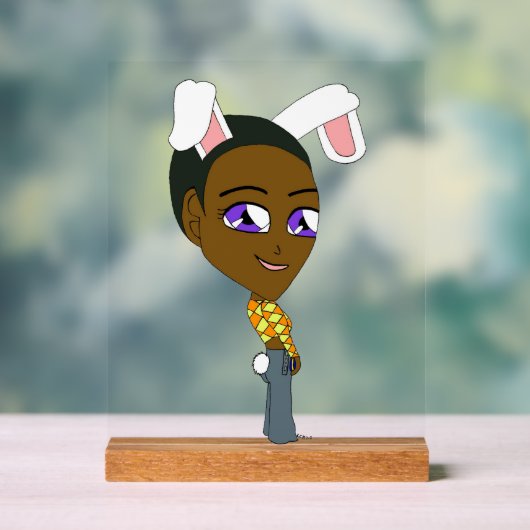 チビ（小さくかわいく書いた感じ） アクリルサイン (ニュートラル)