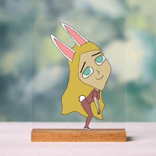 チビ（小さくかわいく書いた感じ） アクリルサイン (ニュートラル)