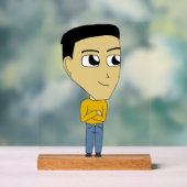 チビ（小さくかわいく書いた感じ） アクリルサイン (ニュートラル)