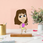 チビ（小さくかわいく書いた感じ） アクリルサイン (ウェディング)