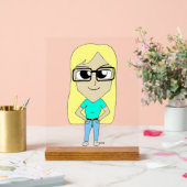 チビ（小さくかわいく書いた感じ） アクリルサイン (ウェディング)