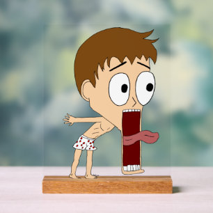 チビ（小さくかわいく書いた感じ） アクリルサイン