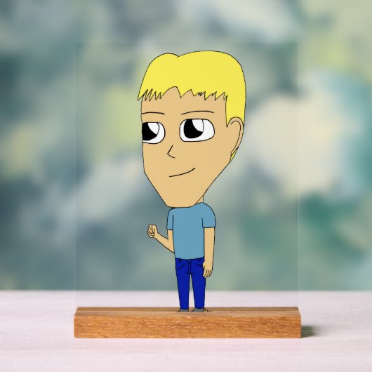 チビ（小さくかわいく書いた感じ） アクリルサイン (ニュートラル)