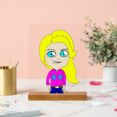 チビ（小さくかわいく書いた感じ） アクリルサイン (ウェディング)