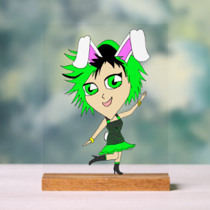 チビ(小さくかわいく書いた感じ) アクリルサイン