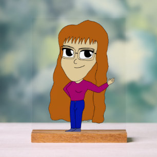 チビ（小さくかわいく書いた感じ） アクリルサイン