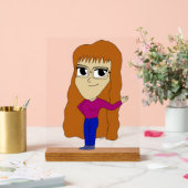 チビ（小さくかわいく書いた感じ） アクリルサイン (ウェディング)