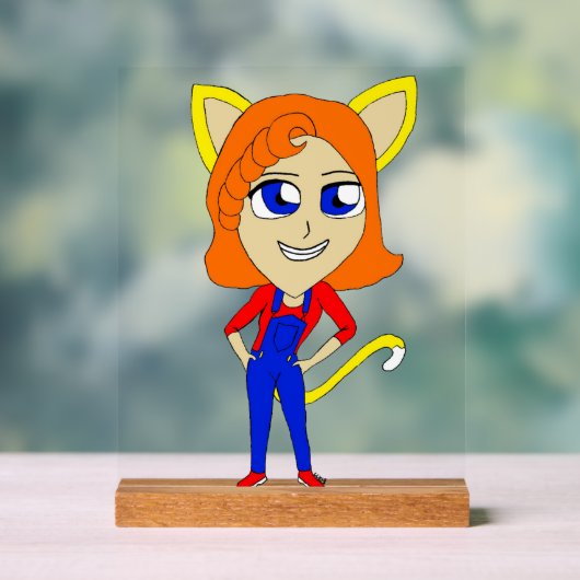 チビ（小さくかわいく書いた感じ） アクリルサイン (ニュートラル)