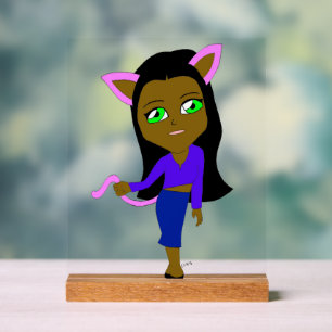 チビ（小さくかわいく書いた感じ） アクリルサイン