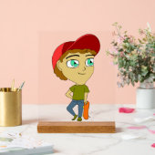 チビ（小さくかわいく書いた感じ） アクリルサイン (ウェディング)