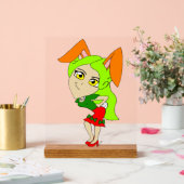 チビ（小さくかわいく書いた感じ） アクリルサイン (ウェディング)