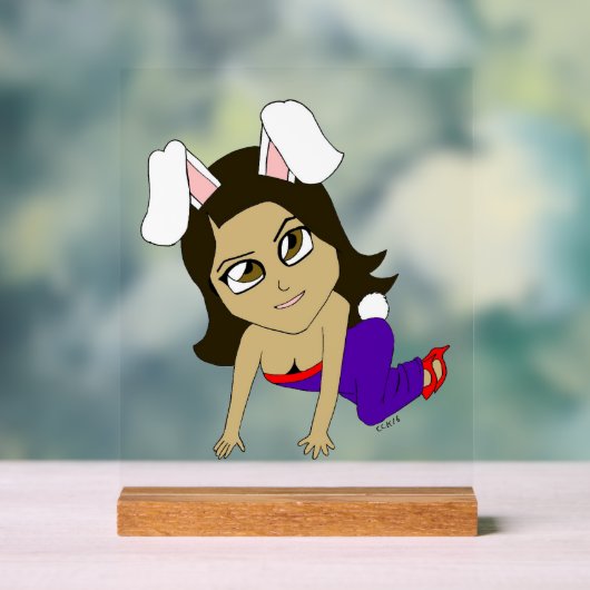 チビ（小さくかわいく書いた感じ） アクリルサイン (ニュートラル)