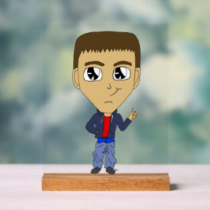 チビ（小さくかわいく書いた感じ） アクリルサイン