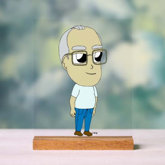 チビ（小さくかわいく書いた感じ） アクリルサイン (ニュートラル)