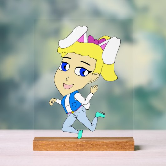 チビ（小さくかわいく書いた感じ） アクリルサイン (ニュートラル)