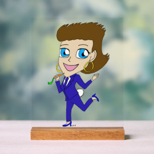 チビ（小さくかわいく書いた感じ） アクリルサイン