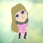 チビ(小さくかわいく書いた感じ) ウィンドウサイン (シート3)