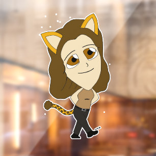 チビ（小さくかわいく書いた感じ） ウィンドウサイン