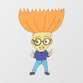 チビ（小さくかわいく書いた感じ） ウィンドウサイン (シート)