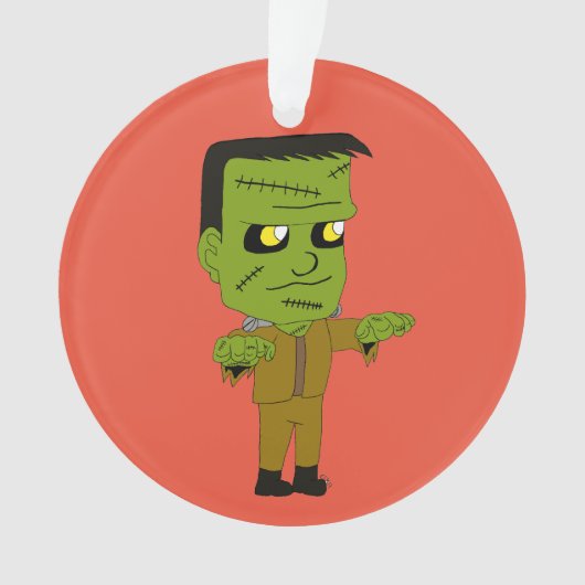 チビ（小さくかわいく書いた感じ） オーナメント (正面)