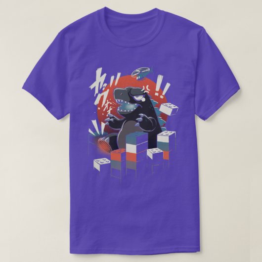 チビ(小さくかわいく書いた感じ)カイジュ痛 Tシャツ (デザイン正面)