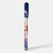 チビ(小さくかわいく書いた感じ)キツネガール Case-Mate iPhoneケース (裏面 / 右)