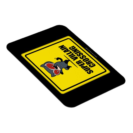 チビ（小さくかわいく書いた感じ）キャットメすごいンヴィランクロッシング標識 マグネット (右側)