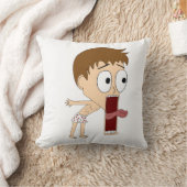 チビ(小さくかわいく書いた感じ) クッション (ブランケット)