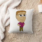 チビ（小さくかわいく書いた感じ） クッション (ブランケット)