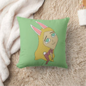 チビ（小さくかわいく書いた感じ） クッション (ブランケット)