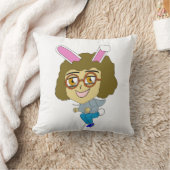 チビ（小さくかわいく書いた感じ） クッション (ブランケット)