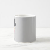 チビ(小さくかわいく書いた感じ) コーヒーマグカップ (中央)
