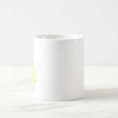 チビ(小さくかわいく書いた感じ) コーヒーマグカップ (中央)