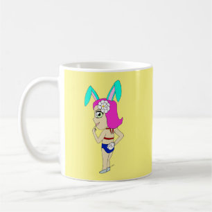 チビ(小さくかわいく書いた感じ) コーヒーマグカップ