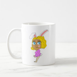 チビ(小さくかわいく書いた感じ) コーヒーマグカップ
