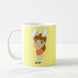 チビ(小さくかわいく書いた感じ) コーヒーマグカップ
