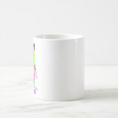 チビ(小さくかわいく書いた感じ) コーヒーマグカップ (中央)