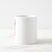 チビ(小さくかわいく書いた感じ) コーヒーマグカップ (中央)