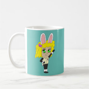 チビ(小さくかわいく書いた感じ) コーヒーマグカップ
